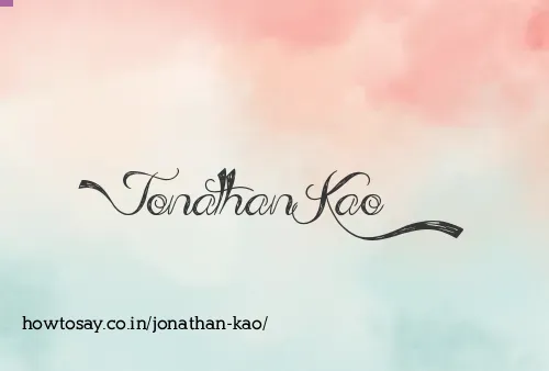 Jonathan Kao