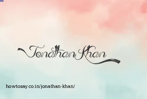 Jonathan Khan