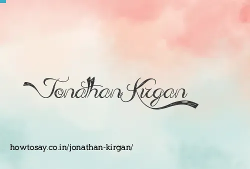 Jonathan Kirgan