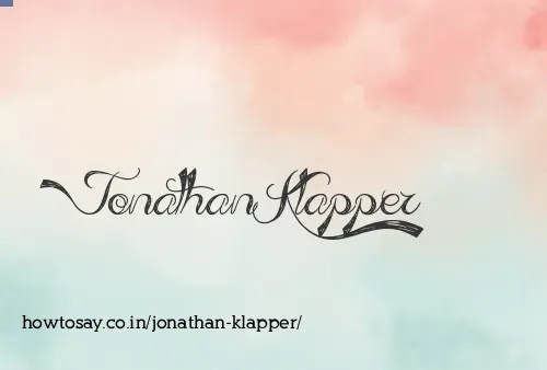 Jonathan Klapper
