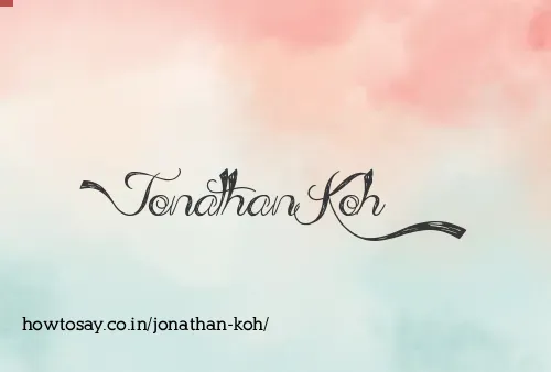 Jonathan Koh