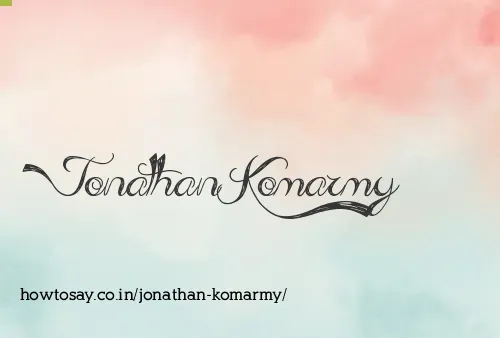 Jonathan Komarmy