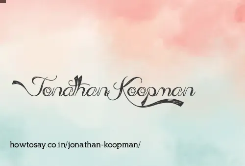 Jonathan Koopman