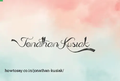 Jonathan Kusiak