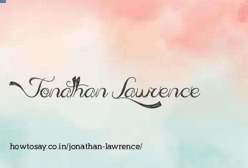 Jonathan Lawrence