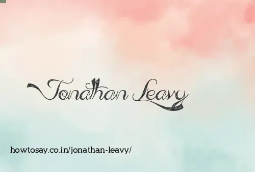 Jonathan Leavy