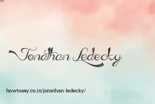 Jonathan Ledecky