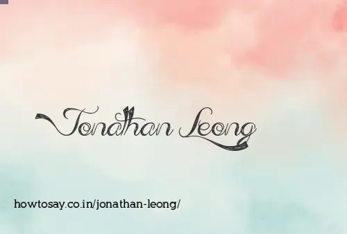Jonathan Leong