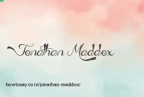 Jonathan Maddox