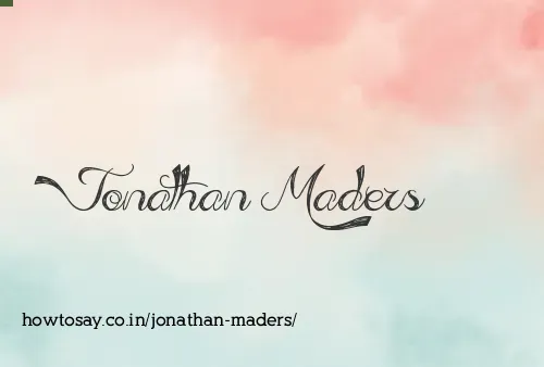 Jonathan Maders