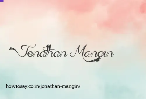 Jonathan Mangin