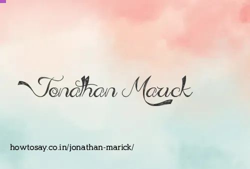Jonathan Marick
