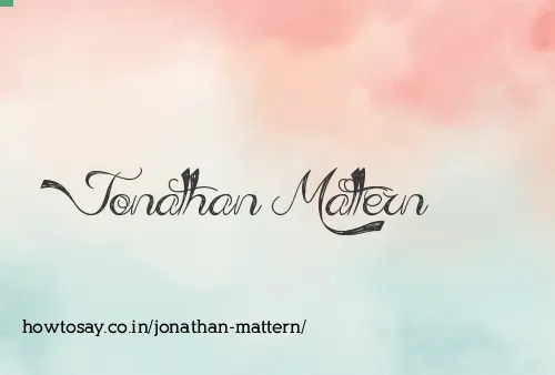 Jonathan Mattern
