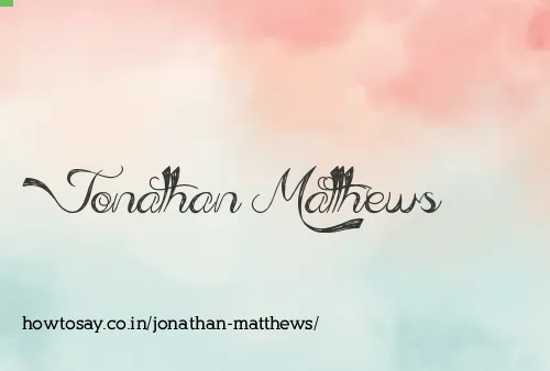 Jonathan Matthews