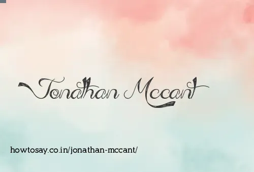 Jonathan Mccant