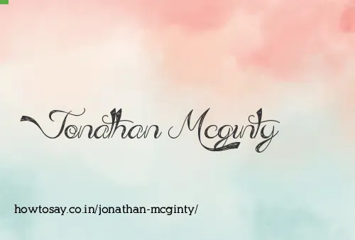 Jonathan Mcginty