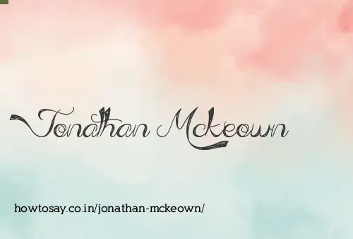 Jonathan Mckeown