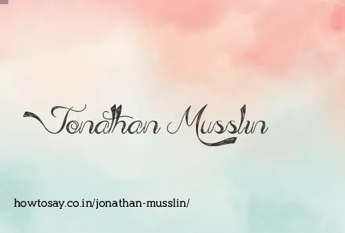Jonathan Musslin