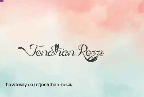 Jonathan Rozzi