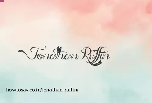 Jonathan Ruffin