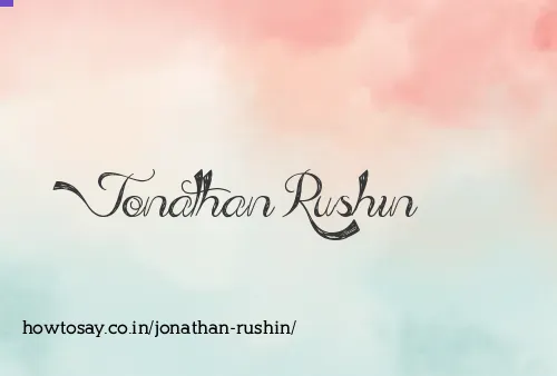 Jonathan Rushin