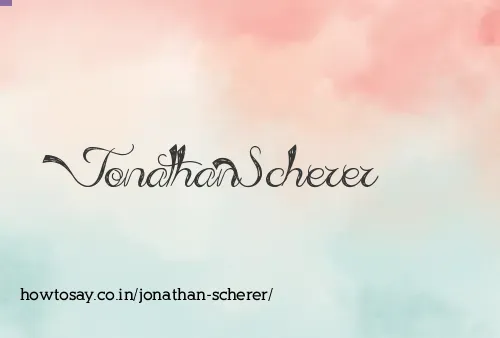 Jonathan Scherer