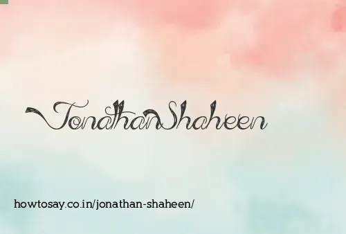 Jonathan Shaheen