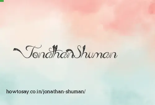 Jonathan Shuman