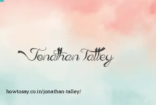 Jonathan Talley