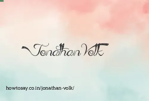 Jonathan Volk