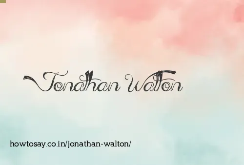 Jonathan Walton