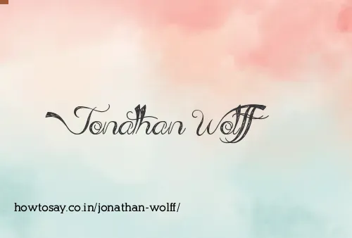 Jonathan Wolff