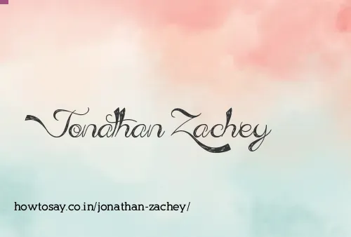 Jonathan Zachey