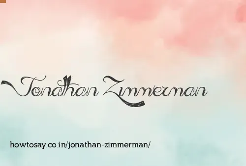 Jonathan Zimmerman