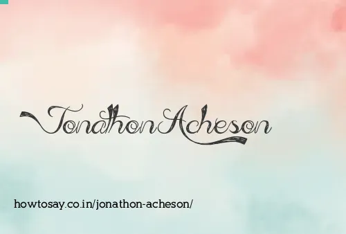Jonathon Acheson