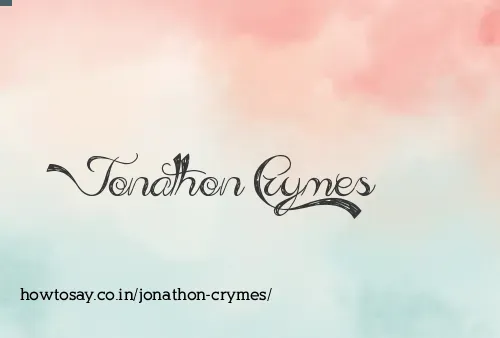 Jonathon Crymes