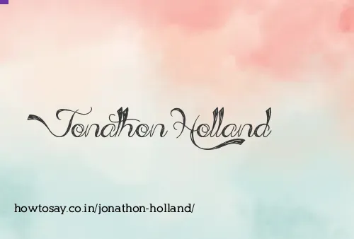 Jonathon Holland