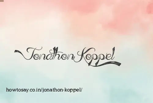 Jonathon Koppel
