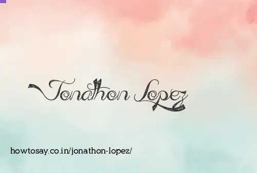 Jonathon Lopez