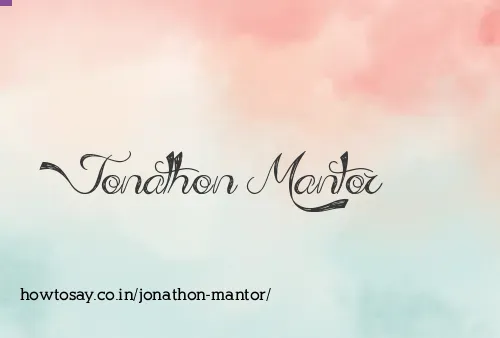 Jonathon Mantor
