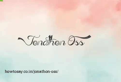 Jonathon Oss