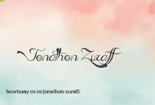 Jonathon Zuraff