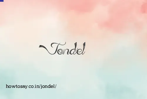 Jondel