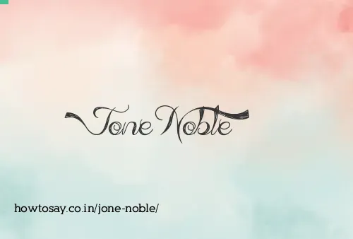 Jone Noble