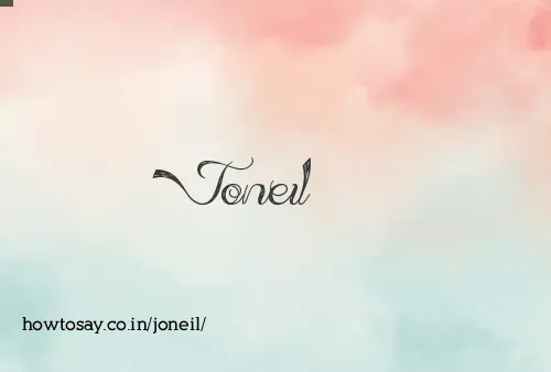 Joneil