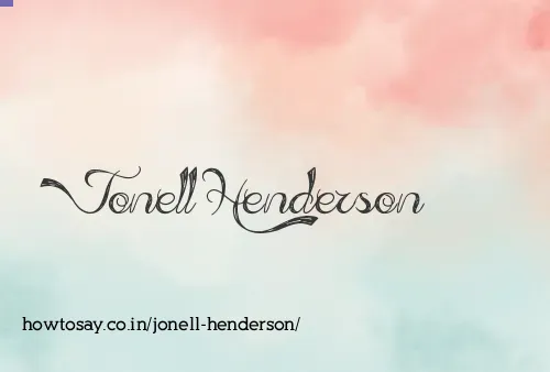 Jonell Henderson