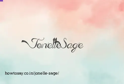 Jonelle Sage