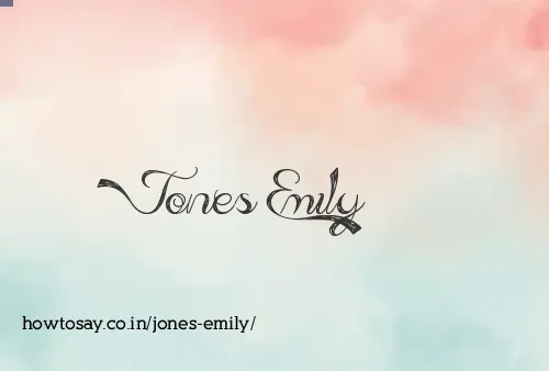 Jones Emily