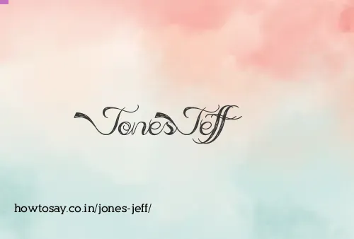 Jones Jeff