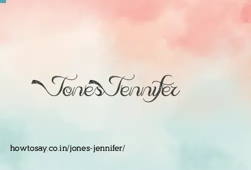 Jones Jennifer